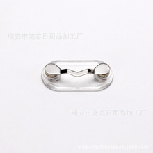磁性眼镜支架 磁吸胸针磁铁工牌耳机创意收纳磁力眼镜夹耳机挂