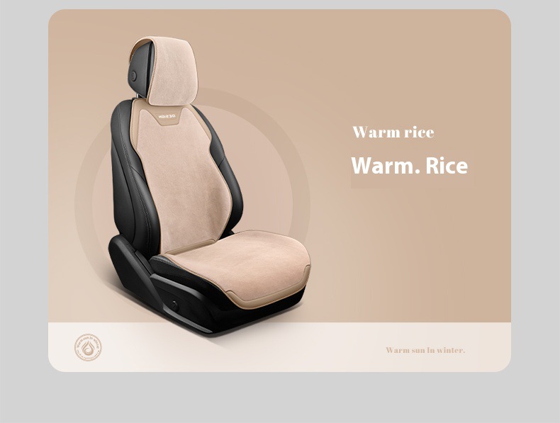 Plush Cushion Half-Pack Seat Cover Velvet Car Seat Cushion Winter Seat Cover Cross-Border E-Commerce Hot Selling Car Seat Cushion