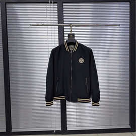 新款男士春季外套时尚帅气百搭休闲潮流青年黑色棒球服夹克上衣