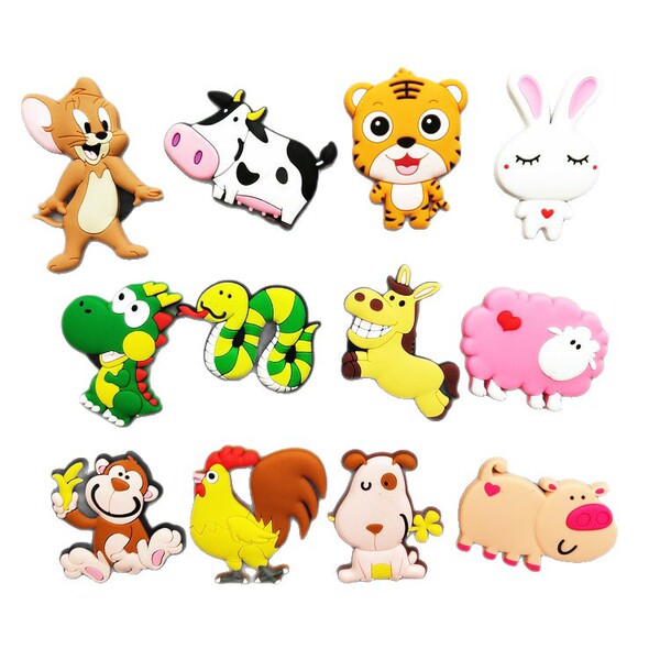 Cartoon children's magnetic fridge magnet