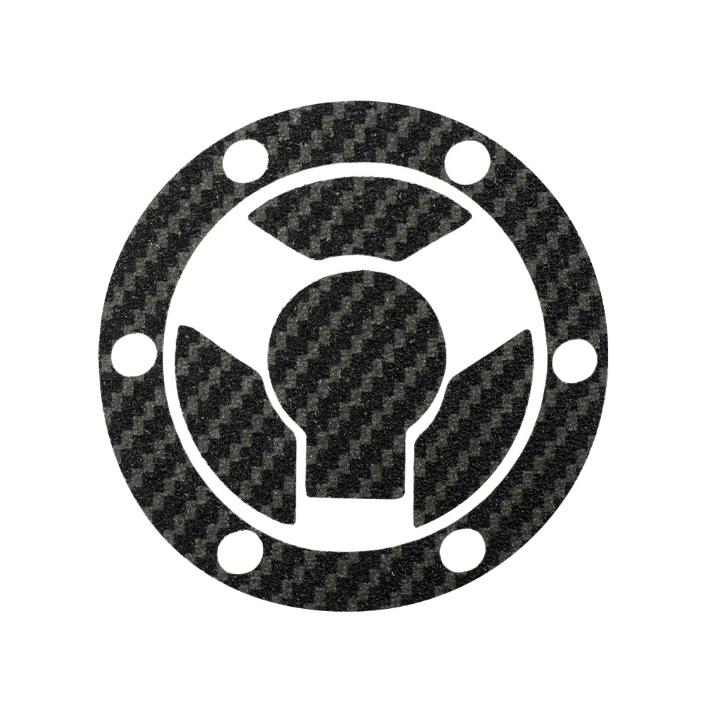 Para Triumph trident 660 street triple 765 20-24 de fibra de carbono tapa del tanque de combustible