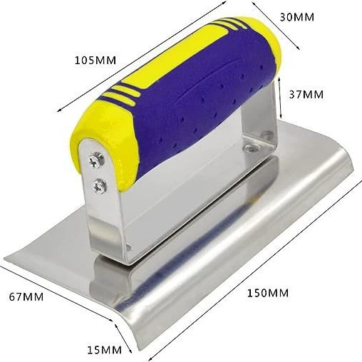 Нержавеющая сталь Инь и Ян угловой шпатель настенный угловой инструмент шпатель украшение строительство диатомовая грязь шпатлевка угловой Съемник