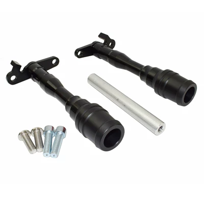 Suitable for Yamaha YZF R15 V3 18-20 modified body anti-fall block engine anti-fall rod protection (Motorcycle frame) - black