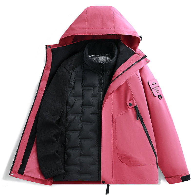 2518 ジャケット スリーインワン ダウンライナー 男女兼用 スリープルーフ アウトドア 登山服 旅行・入藏用 2点セット|undefined