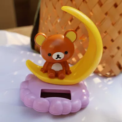 Car ornaments, Doll Car Ornament Bobblehead - 101011-moon-bear-brother