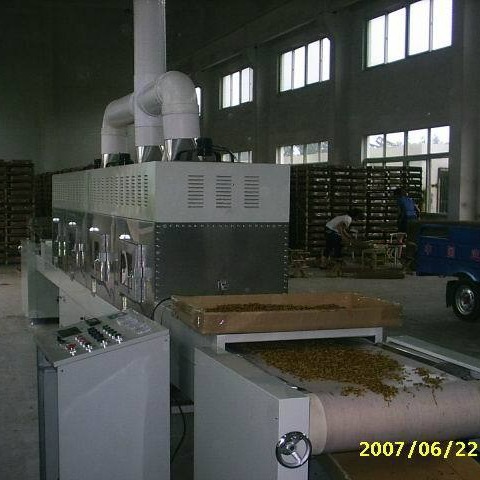面包虫黄粉虫黑水牤黄粉虫微波加热烘干机械