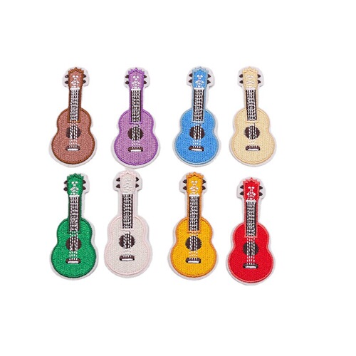 Minghao cross-border color guitar embroidery cloth patch combination set cute patch patch embroidery seal decorative patch