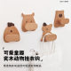 Nordic Beech Hook Bear Base Coat Hook Door Back Wall Coat Hood Punch-free Hook Porch Bathroom Factory Direct Supply