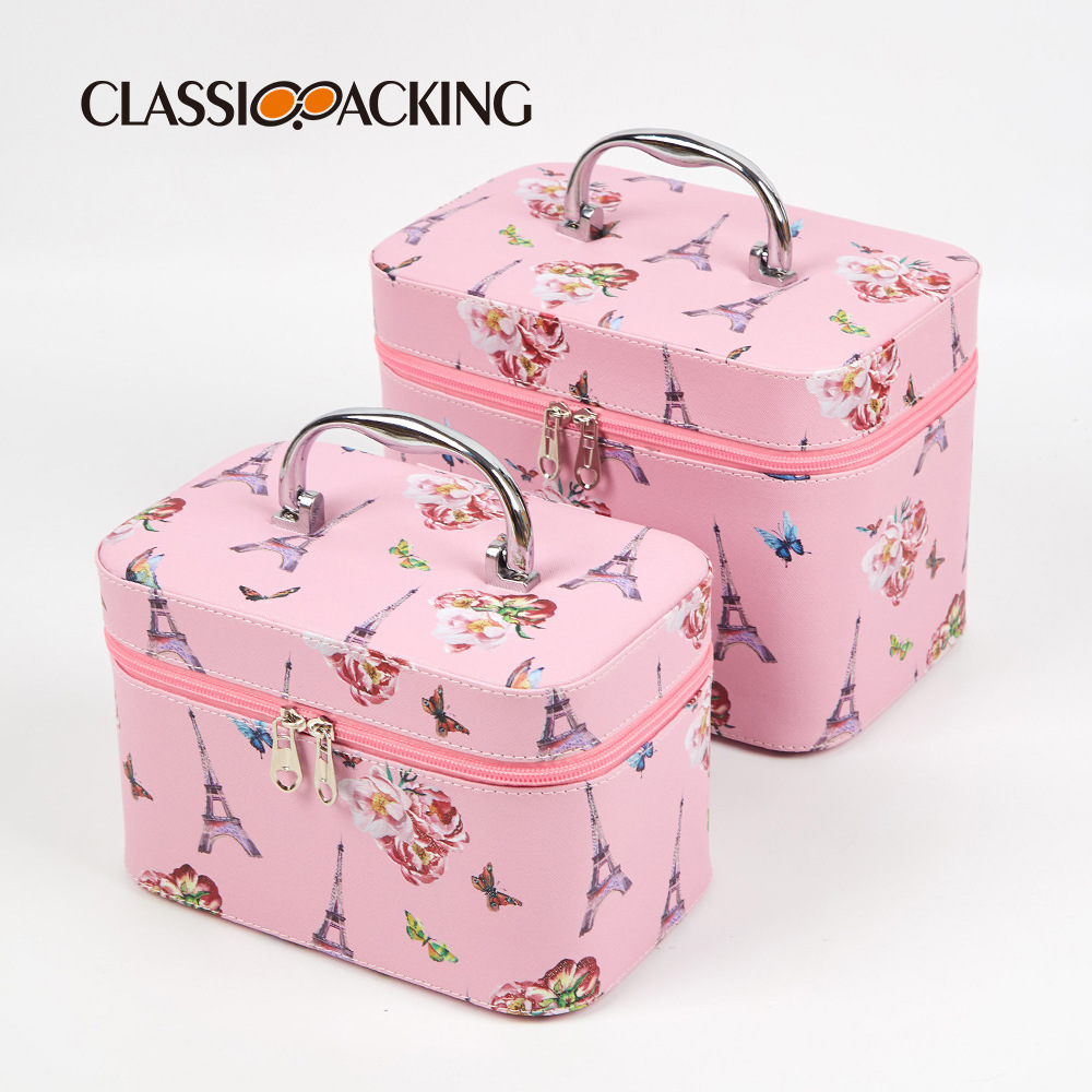 Caja de almacenamiento de herramientas cosméticas portátiles al por mayor de fábrica multifuncional de gran capacidad caja cosmética profesional logotipo personalizable