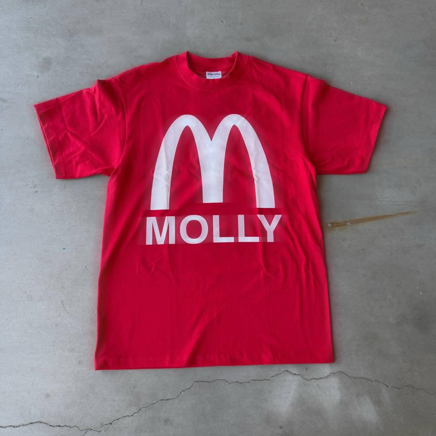 Other T-shirt McDonald's M Molly Graphic Red