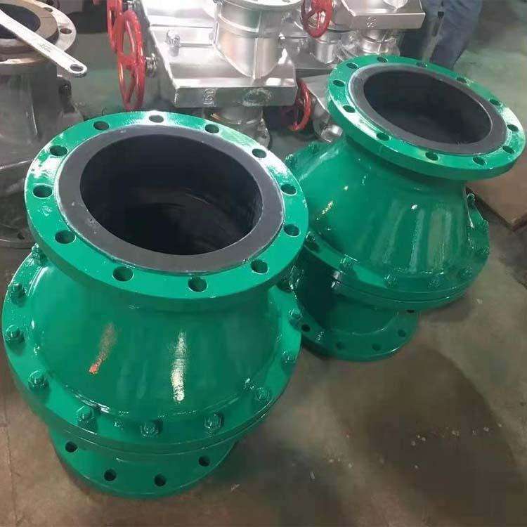 H44J-10C 旋启式衬胶止回阀 卧式衬胶止回阀DN150 铸钢止回阀