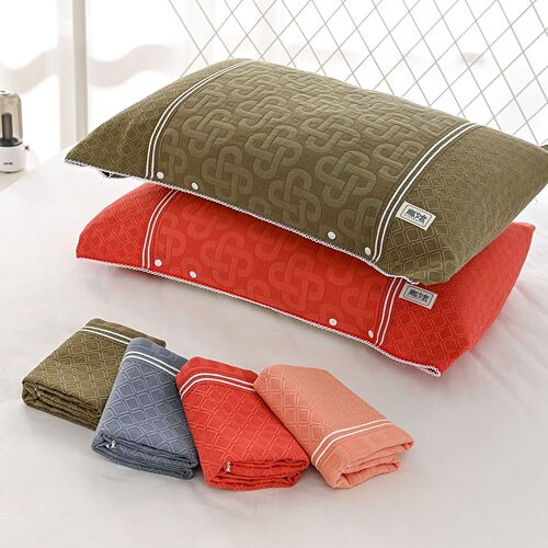Cotton pillow cover wholesale three-layer gauze pillowcase adult soft pillow cover magic pillowcase multi-layer adjustable size