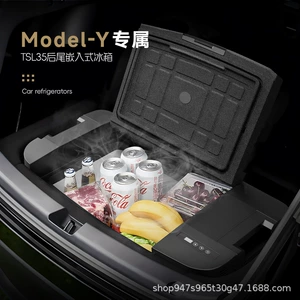 Renewed Ymodely Dedicated Ice Tiger Compressor Refrigeration Car Refrigerator for Car and Home Use, Outdoor Portable Home Appliance