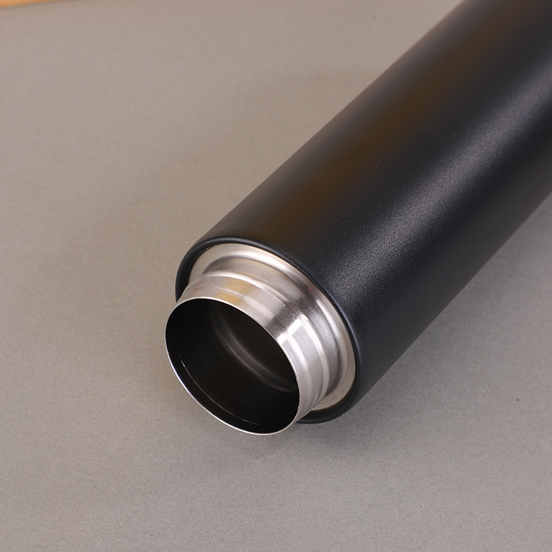 Red explosiva madera taza de aislamiento 304 acero inoxidable regalo de negocios taza de agua creativa taza portátil