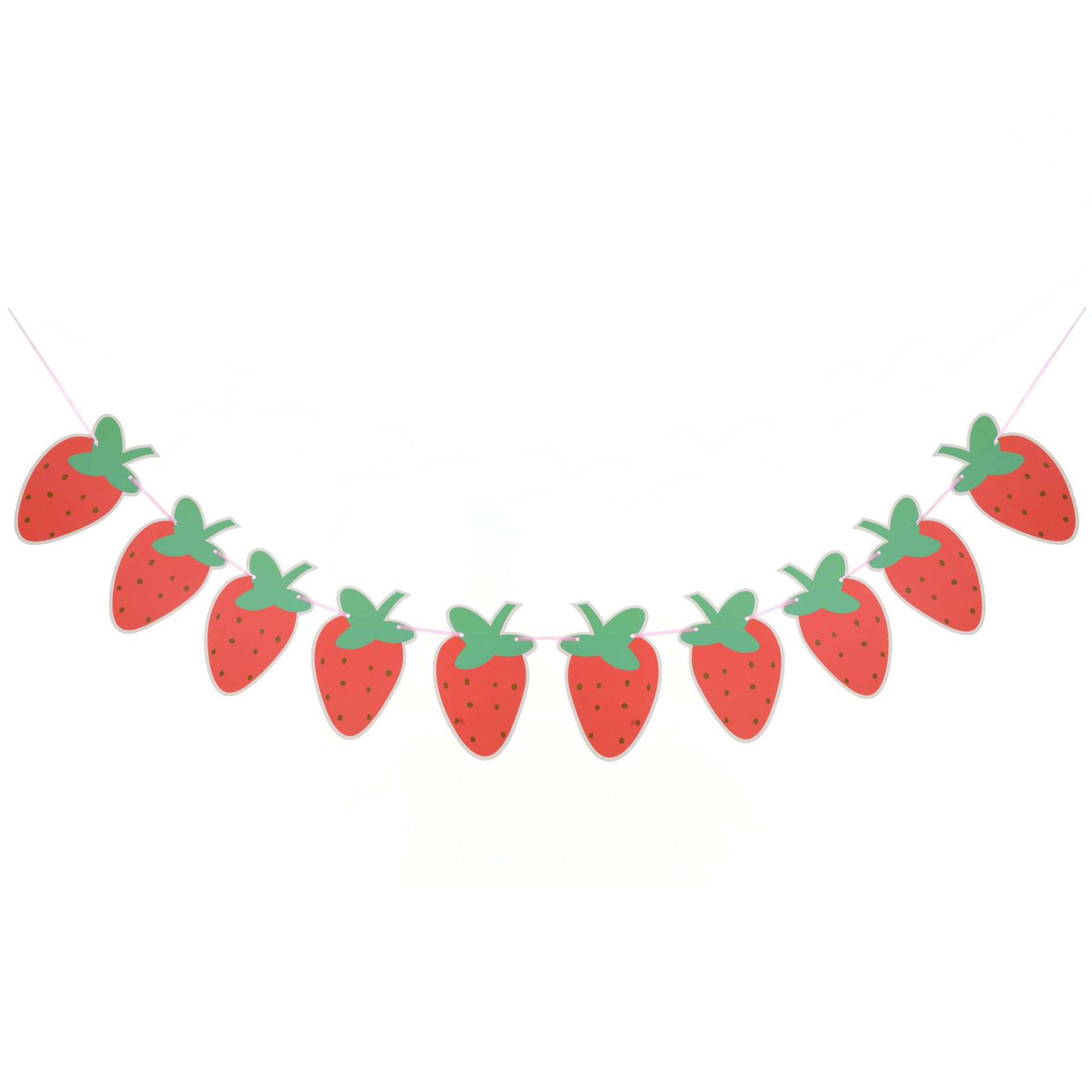 Birthday Strawberry Pet Party Tableware display picture 4