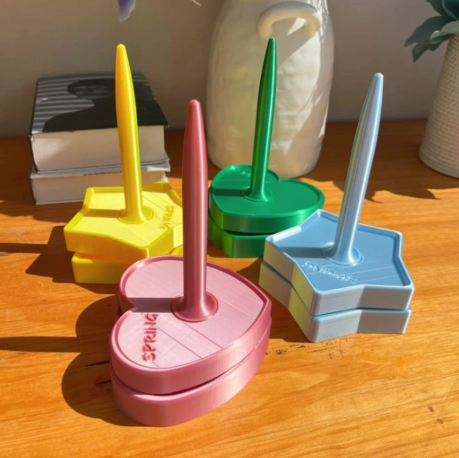 Cross-border new gauze spinter bracket SHINY-Design Yarn Spinners3D printed plastic