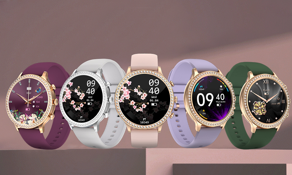 Smartwatch Für Damen Mit Telefonfunktion Und Fitness-tracker_voghion.com