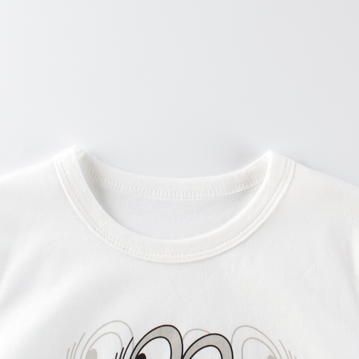 2025 verano nuevo estilo camiseta de manga corta ropa para niños transfronterizos tops estampados de dibujos animados para niños ropa para bebés suministro de Douyin