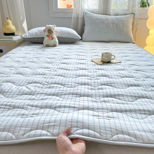 Soybean Mattress Cushion Home Bedroom Mattress Cushion Thin Mattress Quilt Single Simmons Anti-Slip Protective Pad