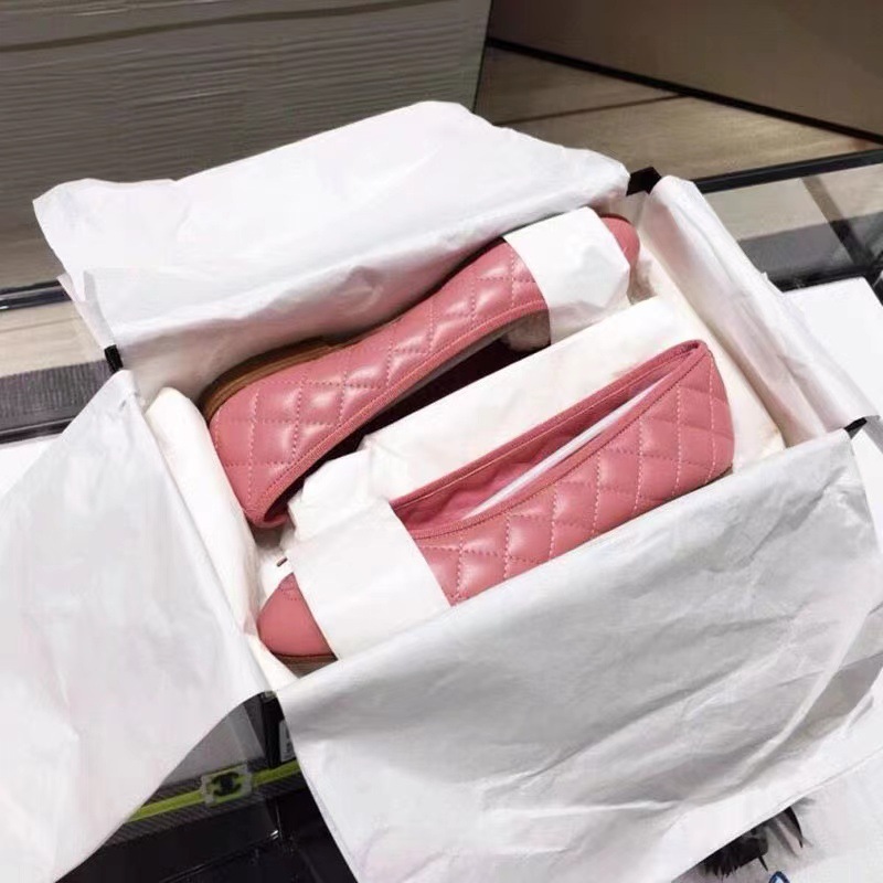 High-End Chanel-Style Bowknot Flats for Women 2026 New Model Soft-Soled Slip-On Genuine Leather Flat Color-Blocked Ballet Shoes