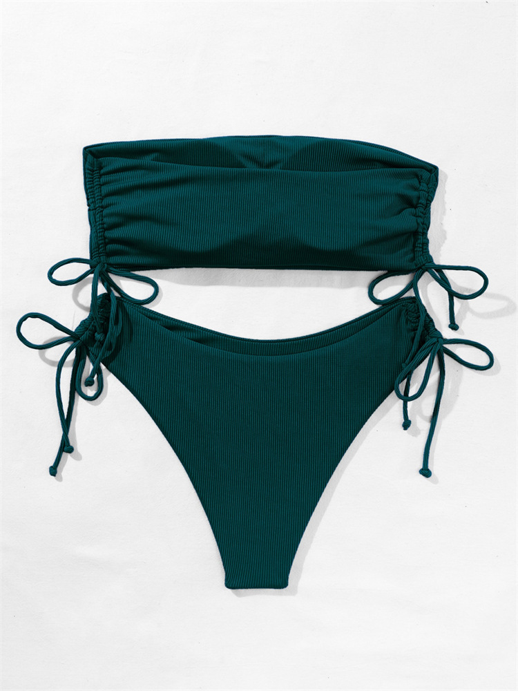 210g Weight Sexy Feel Of Sensation Low Waist Panties Waist Briefs Panties Style Bra&Panty Set Bra Category Nylon Fabric Type 2 Pieces Set Quantity Swimming Pool Occasion Solid Color Pattern Shelf Bra Bra Cup Women's Gender Women's Solid Color 2 Pieces Set Bikinis Swimwear 23