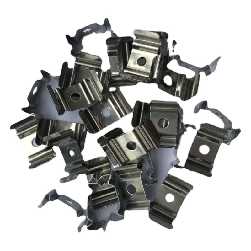 Жесткий стержень лампы с пряжкой из нержавеющей стали с зажимом для лампы, фиксированная установочная подвесная пластина для корпуса лампы шириной 16 мм