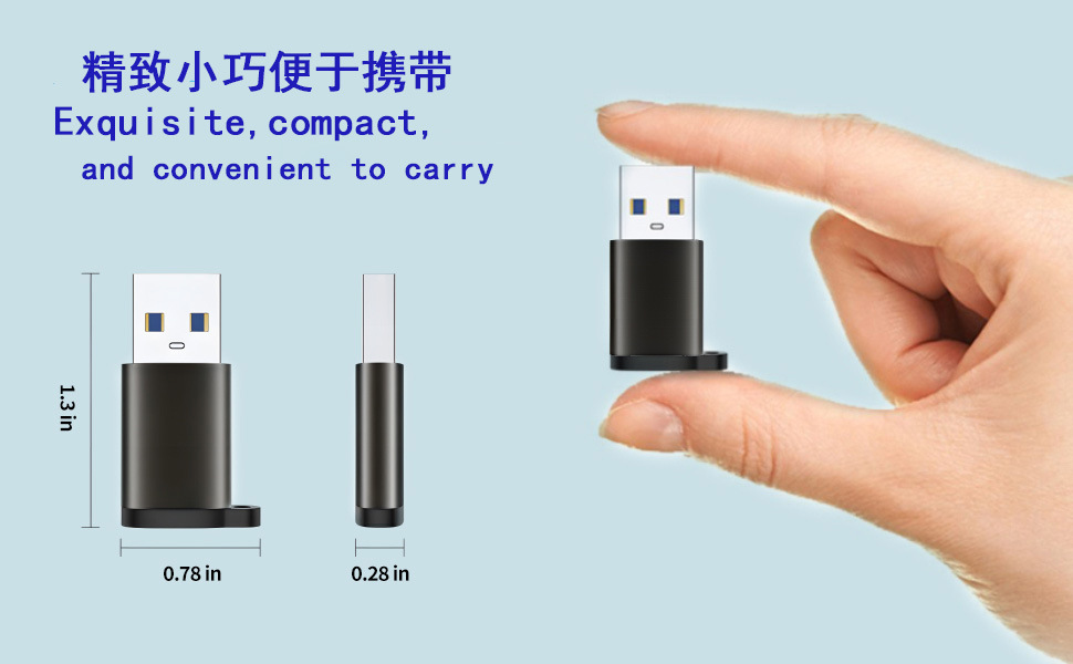 USB Type-C to USB 3.0 Male OTG Adapter Multi-function Phone Charging Data Transfer Converter Portable
