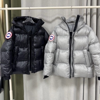 Goose Brand Cotton Jacket, Canadian Style Puffer Jacket, Unisex Couple's Puffer Coat, Parka Outerwear, Cross-Border
