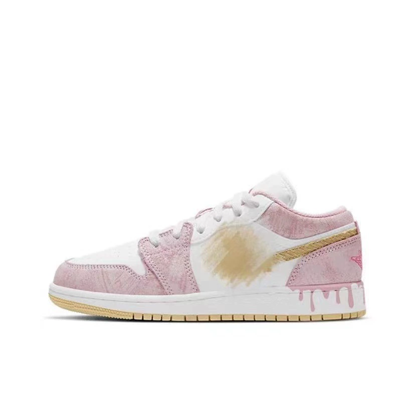 Air Jordan 1, низкие ботинки, кроссовки для пальцев для мужчин и женщин