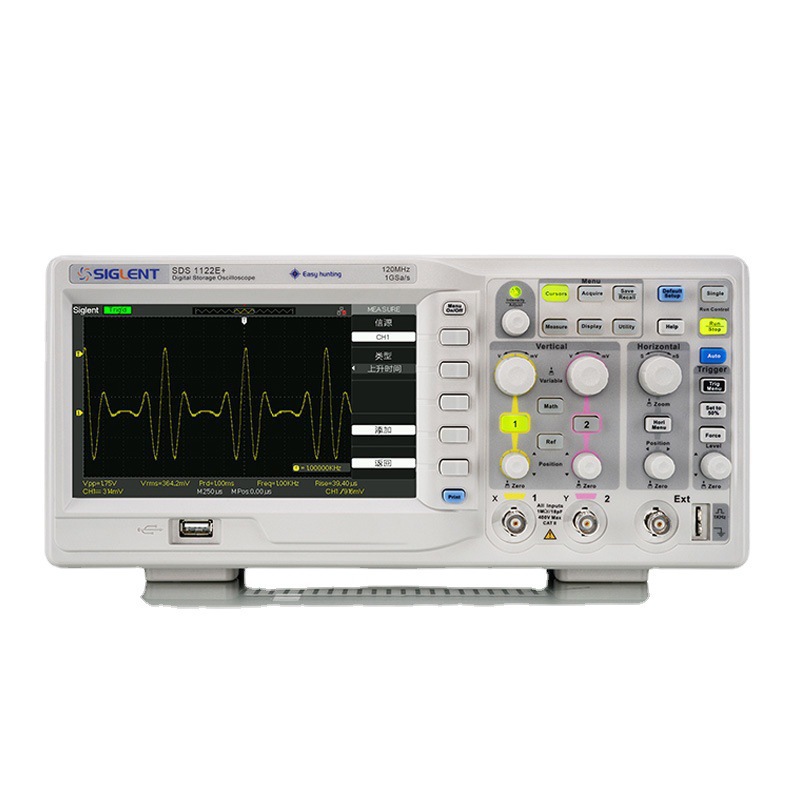 鼎阳 SDS1122E+ SDS1202F+ 数字示波器双通道带宽100M 200M采样1G