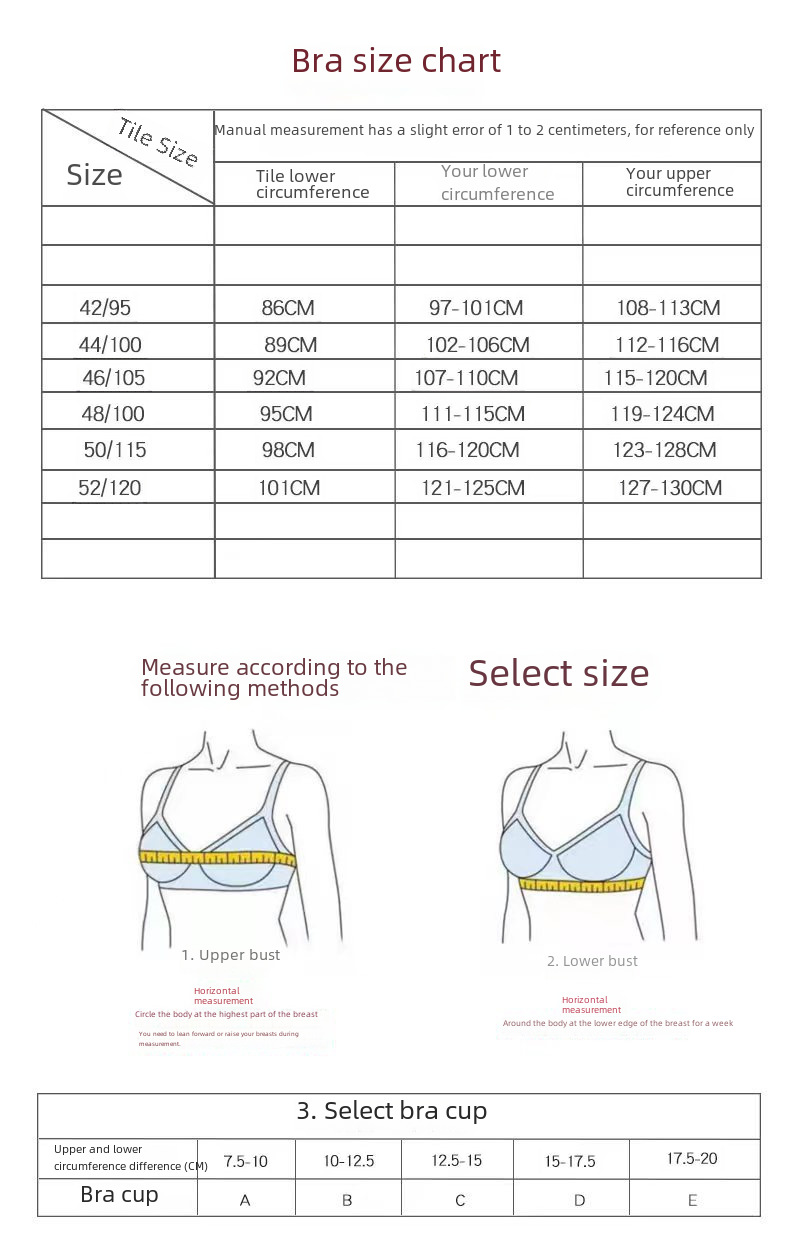 Sutien sexy pentru femei, cupă D, fără inel de oțel, tip fat, cu încrețituri fine, MM, transfrontalier, lenjerie intimă nouă, mărime mare_voghion.com