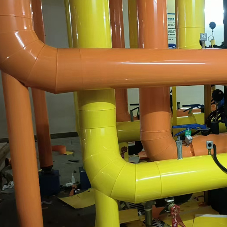 Wholesale Pvc Color Shell, Pipe Outer Casing, Industrial Computer Room Pipe Insulation Material, High Temperature Resistant Outer Casing