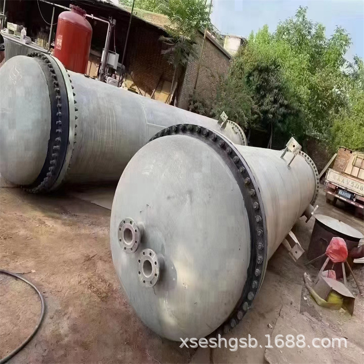 二手冷凝器 不锈钢铝管冷凝器U型管冷凝器 石墨冷凝器 钛材冷凝器