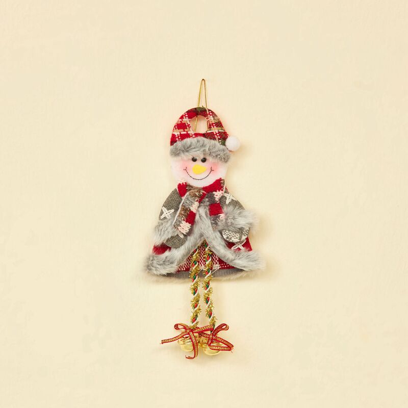 クリスマスの鈴はサンタクロースのヘラジカ雪だるまの熊の部品を飾ってクロスボーダーのシリーズの新品のクリスマスツリーの装飾の布芸を飾ります。|undefined