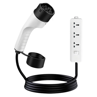 European Standard V2L New: Elektrikli avtomobil şarj stansiyaları - type2-european-standard-discharge-gun-universal-plug-strip-5m-storage-bag
