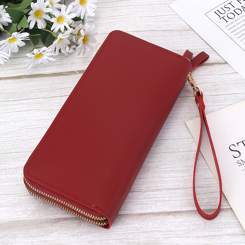 Women's Letter Pu Leather Zipper Wallets display picture 5