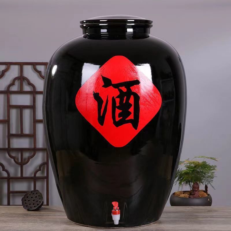 陶瓷酒坛10斤20斤50斤白酒酒缸泡酒瓶仿古密封酿酒子厂家批发代发|undefined
