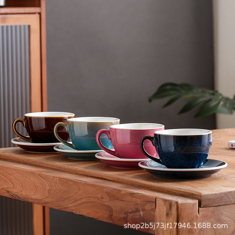Retro coffee Japanese high-end sophisticated set for commercial use