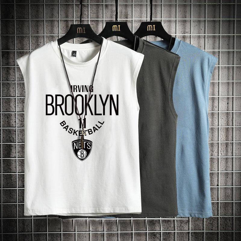 Brooklyn Nets City Edition Basketball Training Quick-Dry Vest Harden Durant Irving Sleeveless Jersey