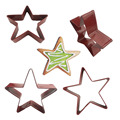 不锈钢加喷粉饼干模具小 星星形状圣诞节星星图案饼干模具星星模