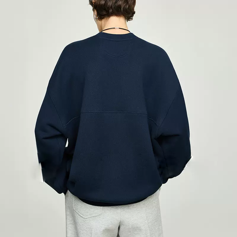 现货开/原创强推 加绒长绒棉包针绣美式复古1490卫衣2025秋季新款