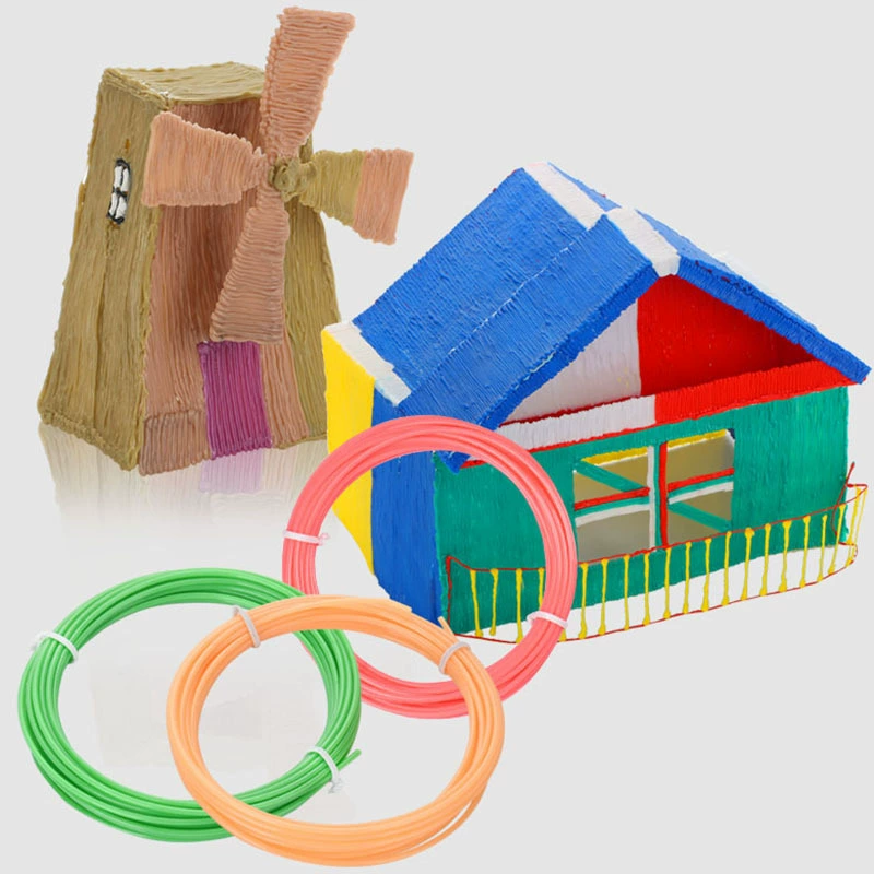 Материал для принтера, 3D-печать, PLA, 3 м, 3 цвета