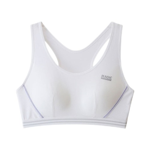 Girls bra student sports bra for girls 13 years old and 15 years old junior high school students shock-proof vest pure cotton development period