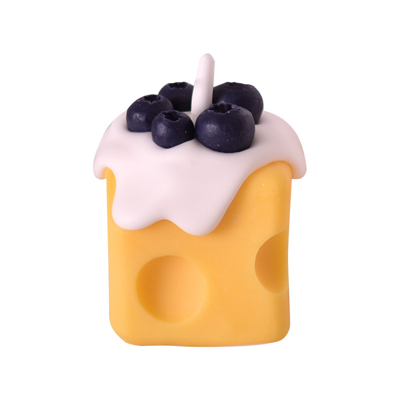 Vela perfumada queijo presente original aniversário namorada_voghion.com