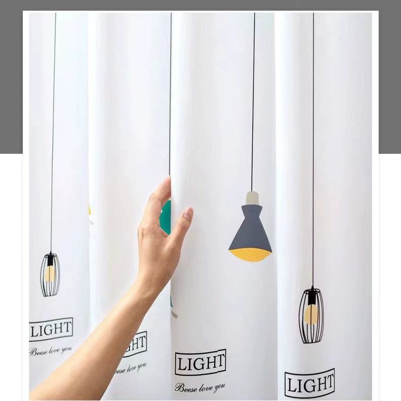 【Choose】High-end thickened waterproof and mildew-proof shower curtain cloth bathroom partition curtain window curtain