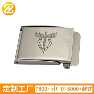 厂家定制织带扣35mm翻盖皮带扣运动翻盖腰带扣皮带头不锈钢皮带扣