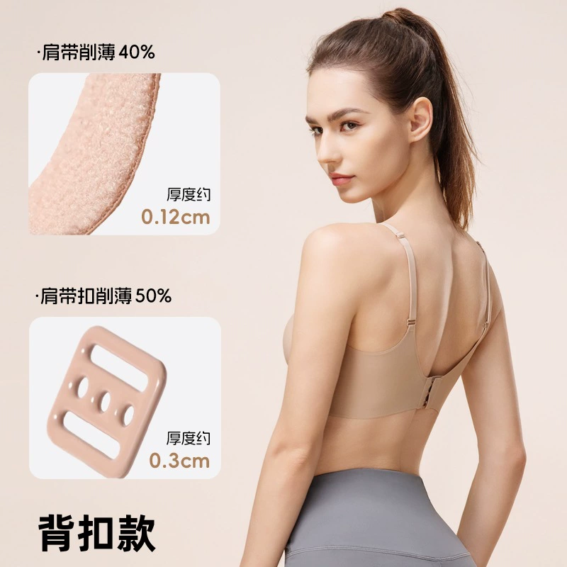 Foundation, invisible underwear, comfortable supporting wireless bra, no trace, lifting effect