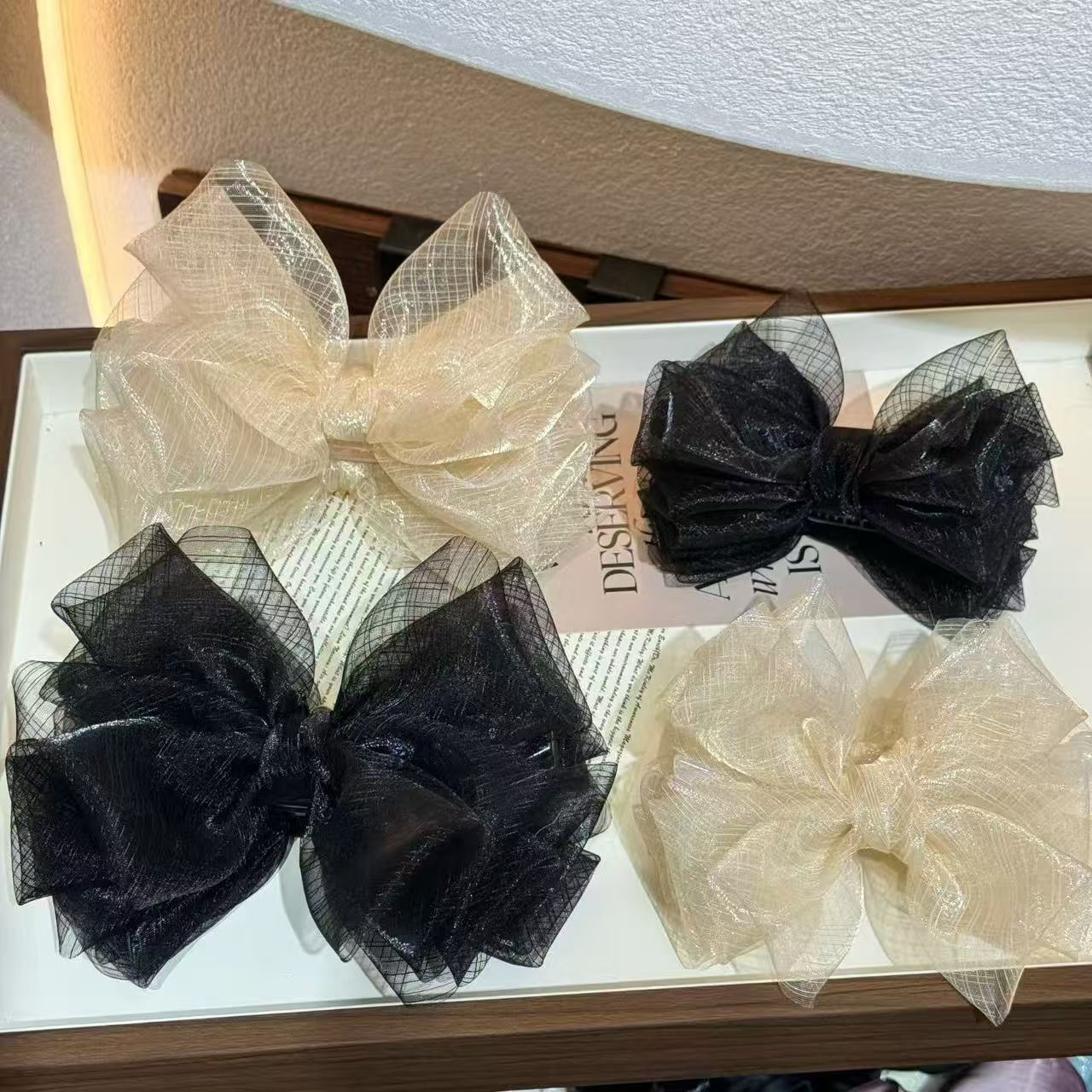 Große Haarspangen Für Dickes Haar Vintage Style Perlenclips_voghion.com