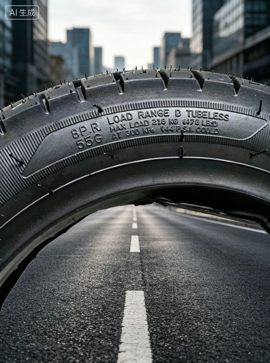 90/90-10A grade rubber material, semi-hot-melt, anti-slip, wear-resistant design, thickened eight-layer vacuum tire 909010 semi-hot-melt