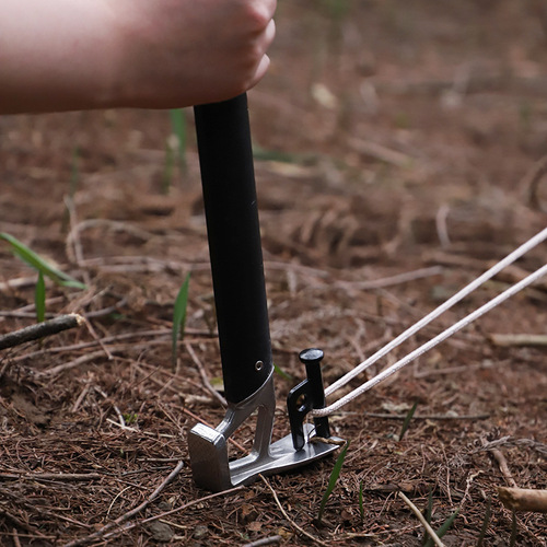 Outdoor camping tent canopy steel ground nails thickened large ground camping snow beach camp nails 30cm